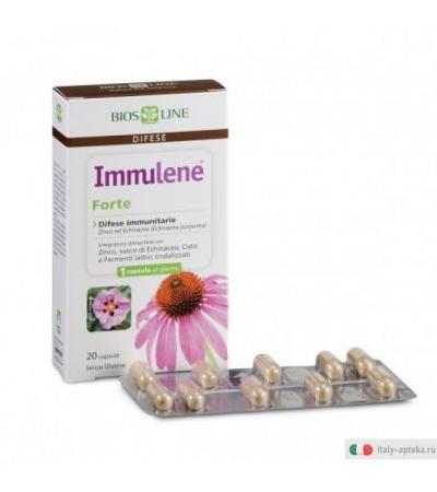 Immulene Forte difese immunitarie 20 capsule vegetali