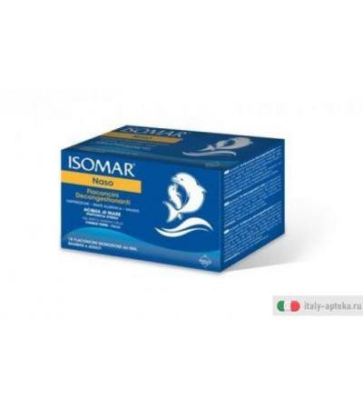Isomar Naso acqua di mare 18 flaconcini decongestionanti