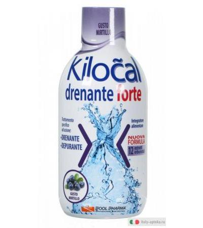 Kilocal Drenante Forte gusto Mirtillo 500 ml