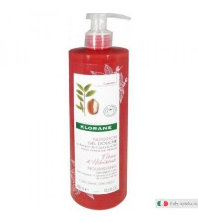Klorane Gel Doccia Nutritivo ai Fiori di Ibisco 400ml