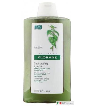 Klorane Shampoo seboregolatore all'ortica per capelli grassi 400 ml