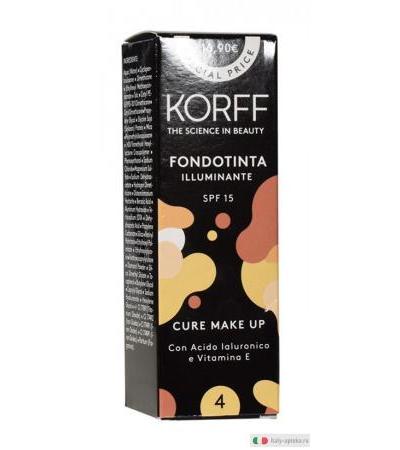 Korff Cure Make Up Fondotinta Illuminante SPF15 n.04 30ml
