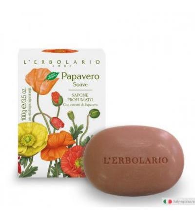 L'erbolario Papavero Soave Sapone profumato 200g