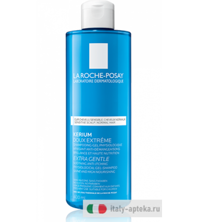 La Roche-Posay Kerium Shampoo Gel Fisiologico lenitivo 400ml