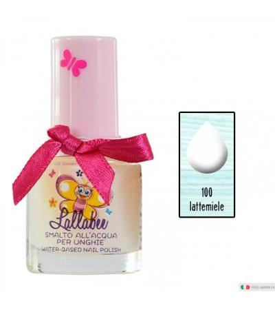 Lallabee Smalto all'Acqua lucido creato per piccole donne n.100 Top Coat Lattemiele