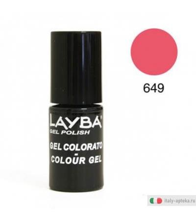 Layla Smalto Gel semi-permanente n.649 Coral Star