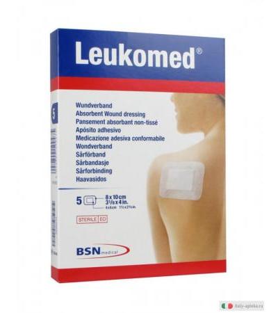 Leukomed medicazione adesiva conformabile 8 x 10 cm