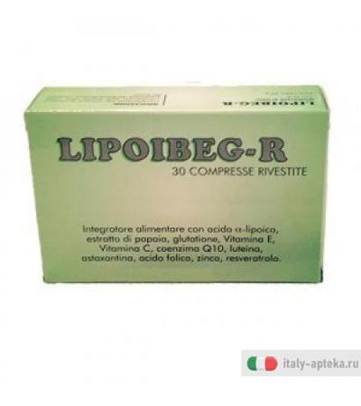 Lipoibeg R integratore alimentare per le difese immunitarie anti-invecchiamento e antiossidante 30 compresse