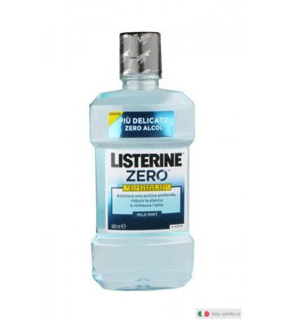 Listerine Zero Collutorio delicato senza alcol 500 ml