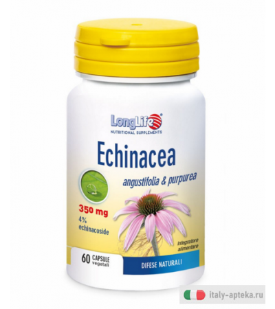 Longlife Echinacea difese naturali 60 capsule vegetali