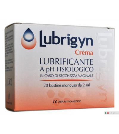 Lubrigyn crema 20 bustine monouso da 2 ml