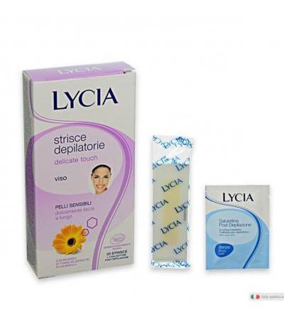 Lycia Delicate Touch strisce depilatorie viso