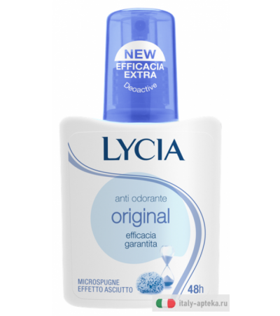 Lycia Deo Original anti odorante efficacia garantita 75ml