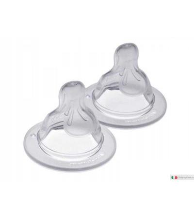 Mam Teat misura X 6+ mesi 2 tettarelle in silicone