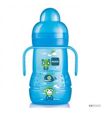 Mam Trainer 220ml 4+ mesi blu