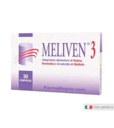 Meliven 3 integratore per il microcircolo 30 compresse