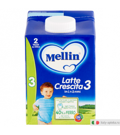 Mellin Latte crescita 3 da 1 anno 500ml
