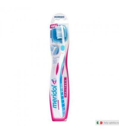 Meridol Halitosis Spazzolino che rimuove la placca dall'intera bocca 1 pezzo