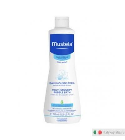 Mustela Pelle Normale Bagnoschiuma risveglio gel detergente 750ml