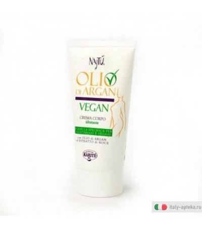 Najtù Vegan Olio di Argan Crema Corpo Idratante 150ml