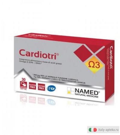 Named Cardiotri integratore alimentare utile per il controllo del colesterolo 30 capsule
