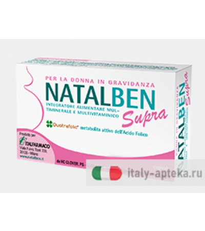 Natalben Supra per la donna in gravidanza 90 capsule molli