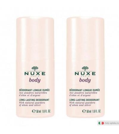 Nuxe Body Deodorante lunga durata 2x50ml