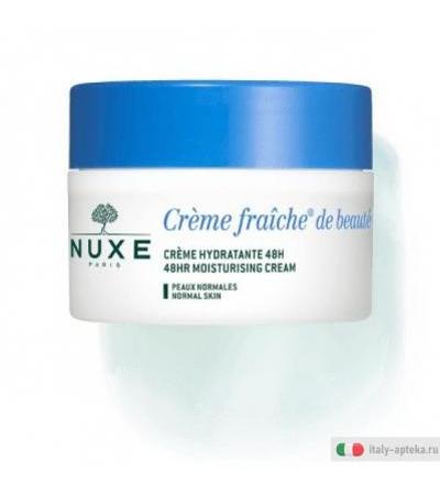 Nuxe Crème Fraiche de Beauté Crema idratante 48h per pelli normali 50ml