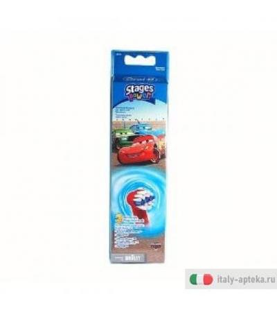 Oral-B Stages Power Disney Cars 3 testine di ricambio