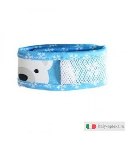 ParàKito Kids Braccialetto Repellente Ricaricabile Bimbi Orso Polare