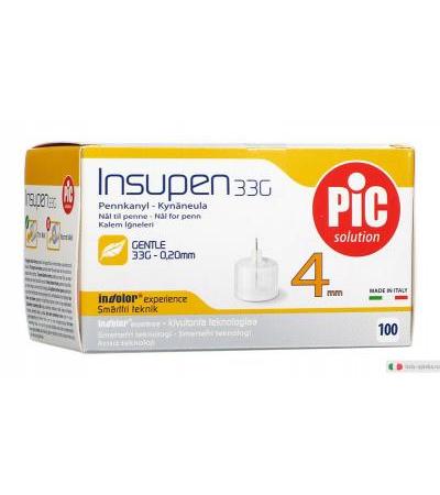 PIC Solution Insupen 33G 4mm