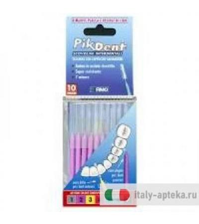 PikDent scovolini interdentali 10 pezzi 0,5mm