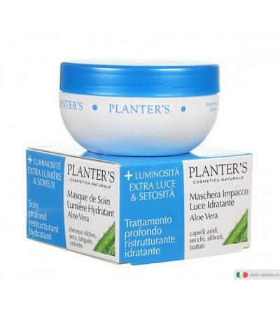 Planter's maschera impacco Luce Idratante Aloe Vera 200 ml