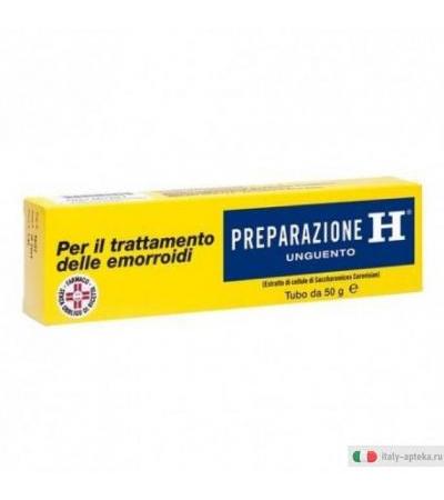 Preparazione H trattamento emorroidi Unguento 1,08% 50 Gr