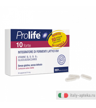 Prolife 10 Forte 20 capsule vegetali