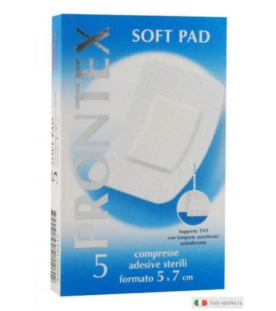 Prontex Soft Pad Compresse adesive sterili 5x7 5pz