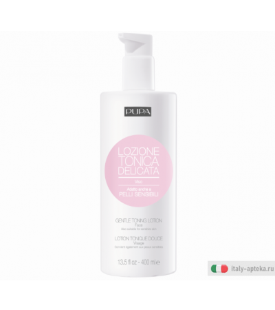 Pupa Lozione Tonica Delicata pelli sensibili 400ml