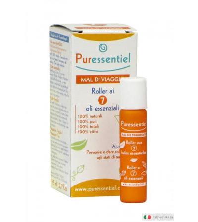 PURESSENTIEL Mal di viaggio roller ai 7 oli essenziali OEBBD