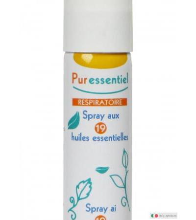 PURESSENTIEL RESPIRAZIONE Spray ai 19 oli essenziali OEBBD 20 ml