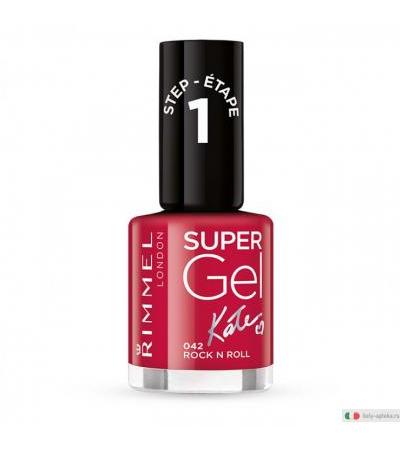 Rimmel SuperGel Colore step 1 smalto 042 Rock N Roll