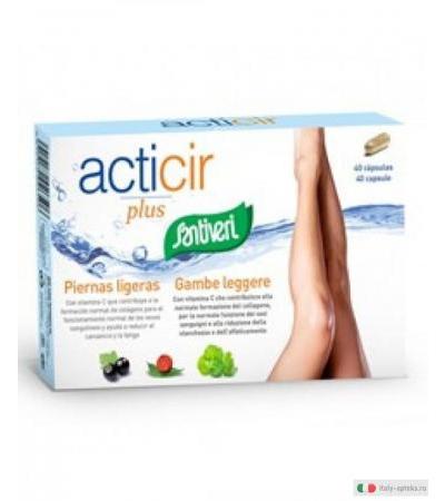 Santiveri Acticir Plus integratore alimentare utile per il microcircolo 40 capsule