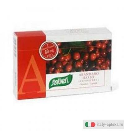 Santiveri Mirtillo Rosso integratore alimentare utile per le vie urinarie 40 compresse