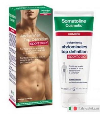 Somatoline Cosmetic Addominali Top Definition Sport Cool 200ml