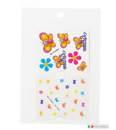 Stickers per unghie e tatoo per la pelle