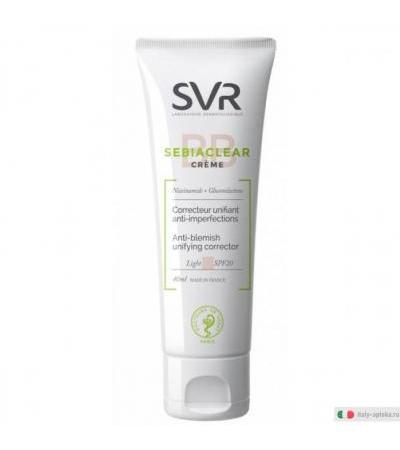 SVR SEBIACLEAR BB Crème correttore uniformante anti-imperfezioni Light SPF20 40ml