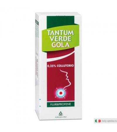 Tantum Verde Gola 0,25% collutorio 160ml