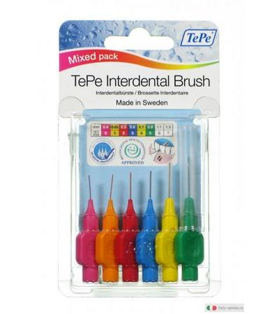 Tepe scovolini interdentali pacco misto 6 pezzi