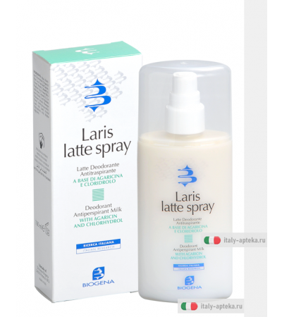 Valetudo Laris Latte Deodorante spray 100ml