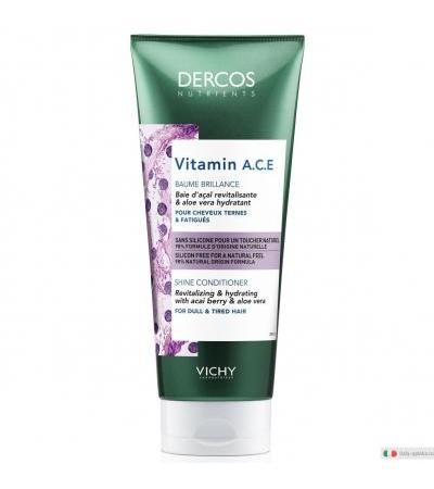 Vichy Dercos Nutrients Balsamo Vitamin Capelli Voluminosi 200ml