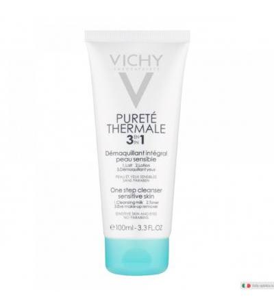 Vichy Pureté Thermale 3in1 Struccante integrale pelle sensibile viso 100ml